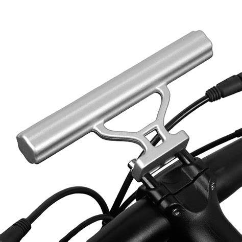 bicycle aluminum handlebar accessory mounting brackets|bicycle handlebar accessory mount.